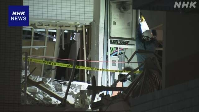 埼玉 川口 “マンションで爆発”と通報 3人けがか