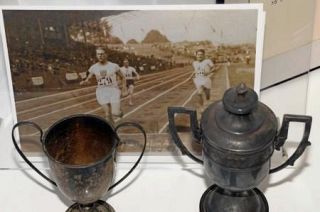 １００年前五輪選手の功績紹介　パリ出場納戸さん、福岡で