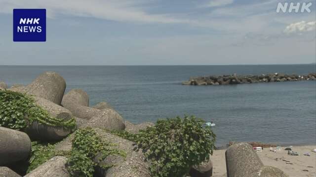 富山 船で釣りの男性行方不明 捜索続く 無人のボートは発見