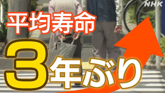 日本人の平均寿命延びる 女性87.14歳 男性が81.09歳 理由は…