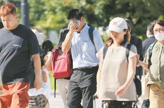 41.0度「史上3位」の暑さを栃木・佐野で記録　ダブル高気圧に加えフェーン現象…関東5地点で40度超え