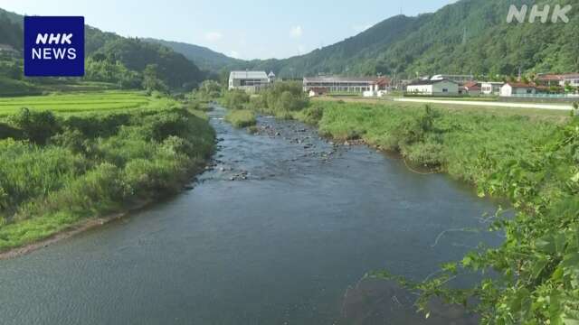 島根 川釣りしていた72歳男性が死亡 川に浮いた状態で見つかる