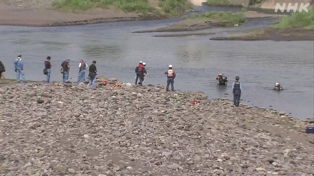 川の中から男性見つかる 行方不明の15歳少年か 熊本 大津町