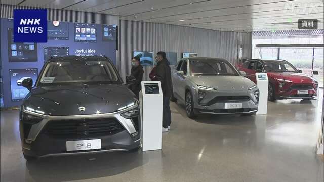 中国 7月の新車販売台数 2か月連続で減少 国内販売の低迷で