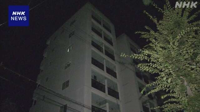 徳島 76歳の男性殺害した疑い 同じマンションの住人を逮捕