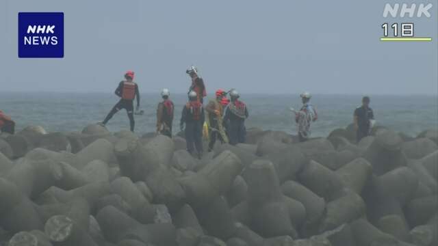 茨城 鹿嶋 海水浴場で流され行方不明の男性 遺体で見つかる