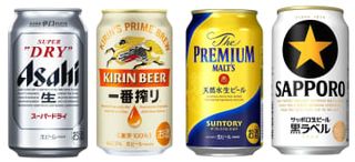 大手、7月のビール類販売1％減　増税の「第三」苦戦