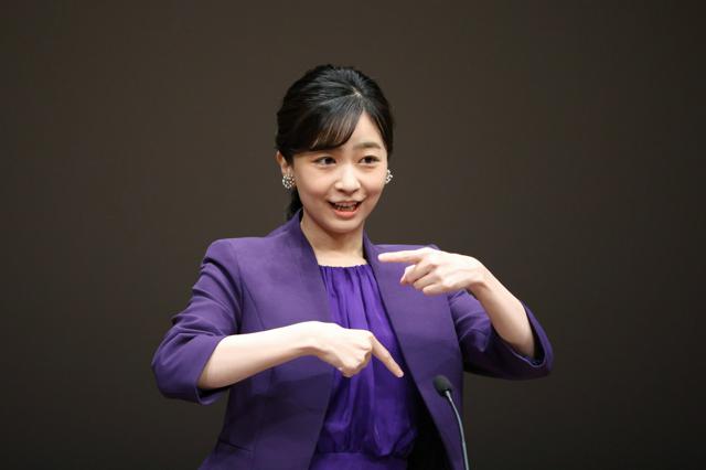 愛知の森さんが1位　高校生手話スピーチコンテスト　佳子さまも出席