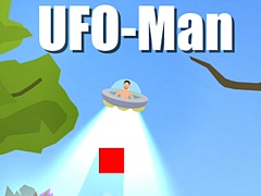 イライラ棒と“壺おじ”を融合した「UFO-Man」，体験版をSteamで配信開始。UFOを操作して，荷物を吸い上げて長大なコースの頂上を目指せ