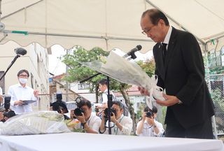 犠牲者７７人の冥福祈る＝土砂災害から１０年―広島