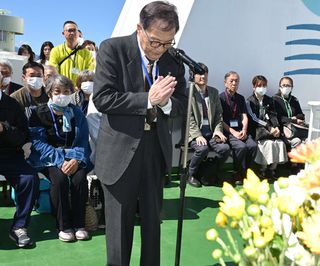 北方領土元島民が洋上慰霊＝交流事業中断、３年連続―北海道など