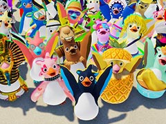 対戦相手を踏みつけペンギンが空を駆ける最大40人のサバイバルレースゲーム「Faaast Penguin」，基本プレイ無料で9月に登場予定