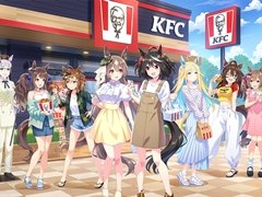 「ウマ娘 プリティーダービー」と「ケンタッキーフライドチキン」がコラボレーション。コラボ限定セットの販売やゲーム内イベントがスタート