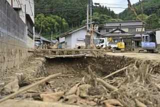 180人超避難生活続く　山形・秋田大雨1カ月