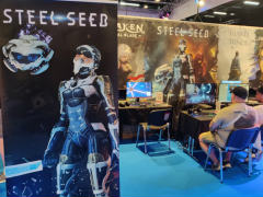 ステルスアクション「Steel Seed」とユニークな世界設定のアドベンチャー「Sky of Tides」，ESDigital Gamesブースにあった2タイトルをチェック［gamescom］