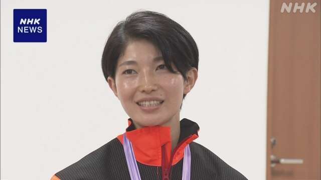 チェーンソー技術で優勝の女性 世界大会を前に知事を訪問 福島