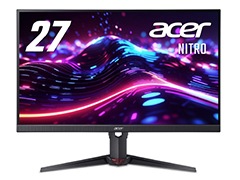 2560×1440ドットで300Hz表示対応の27型モデルなどゲーマー向けディスプレイ計5製品がAcerから発売に