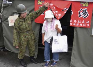 能登の被災者「格別の湯だった」　自衛隊の入浴支援が終了