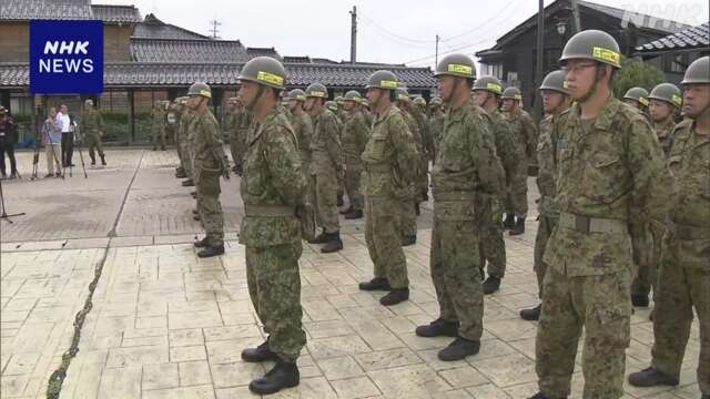 自衛隊 能登半島地震被災地の活動終了 244日 過去の災害で最長