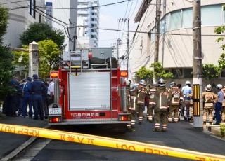 クリニックで塩素発生か、広島　９人体調不良、透析準備中にガス