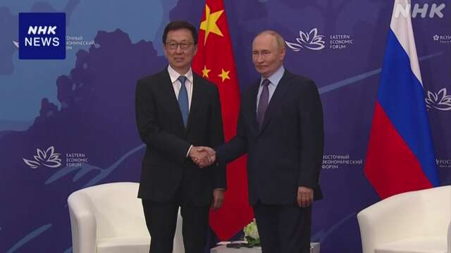 プーチン大統領と中国副主席が会談 “中ロ関係さらに発展を”