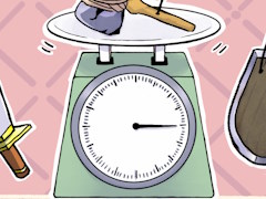 ゲーたん！　本日の単語は「weight/うぇいと」