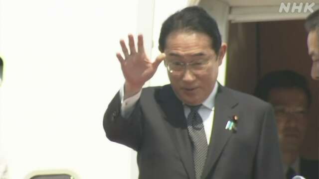 岸田首相 韓国へ出発 “首脳会談で協力強化の方向性を議論”