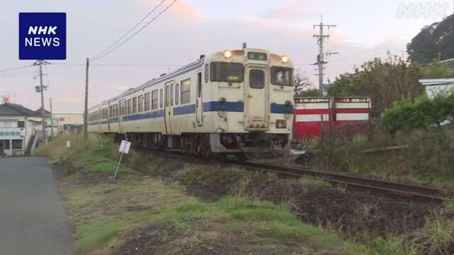 鹿児島 JR指宿枕崎線 全線運転再開 台風10号による倒木など