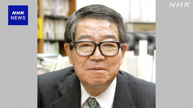 連合の元会長 高木剛氏が死去 80歳