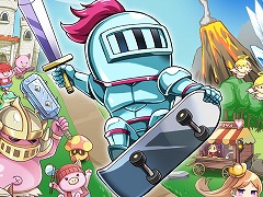 スケボーに乗って冒険するローグライトゲーム「Skateboard Knight」，3ステージに挑戦できる体験版をSteamで配信開始