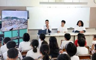 能登の若者、岩手の小学生に講演　東日本大震災発生当時は未出生