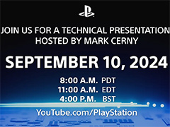 PS5のリードアーキテクトMark Cerny氏がPS5とゲーム技術の革新について紹介する動画を9月11日0時に公開