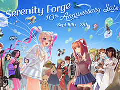 「ドキドキ文芸部プラス！」「LISA」シリーズなどが値下げ。Serenity Forge，10周年を記念したセールを開催中