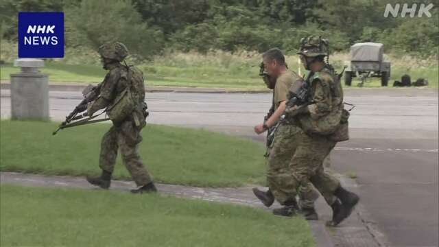 陸上自衛隊 フランス陸軍と日本国内で初の共同訓練