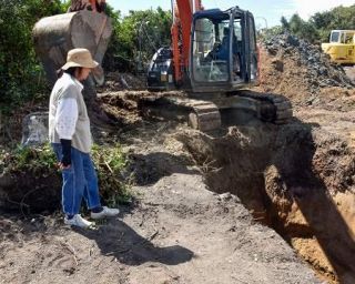 坑内調査に向け工事開始、山口　遺骨眠る宇部海底の「長生炭鉱」