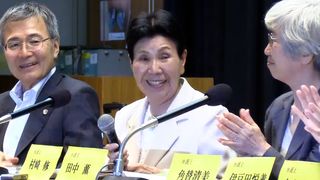 【動画】「皆さまの応援のおかげ」　袴田さん姉に満面の笑み　静岡