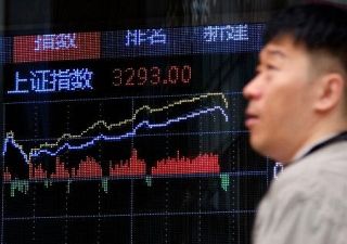 上海株が急伸、８％超高に　政府支援で買い集中