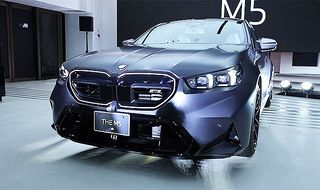 【動画】ＢＭＷ、新型Ｍ５発表＝歴代初のハイブリッド