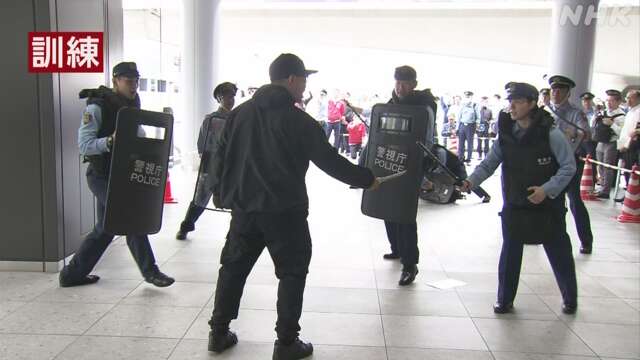 渋谷駅直結の商業施設でテロ事件を想定した訓練