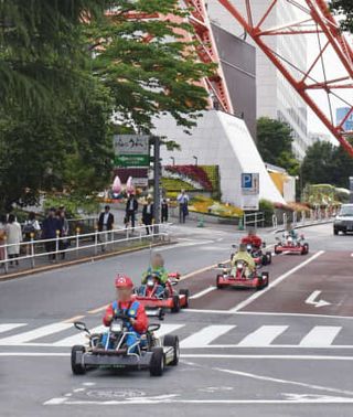 公道カート業者を摘発　無免許の外国人客に貸した疑い