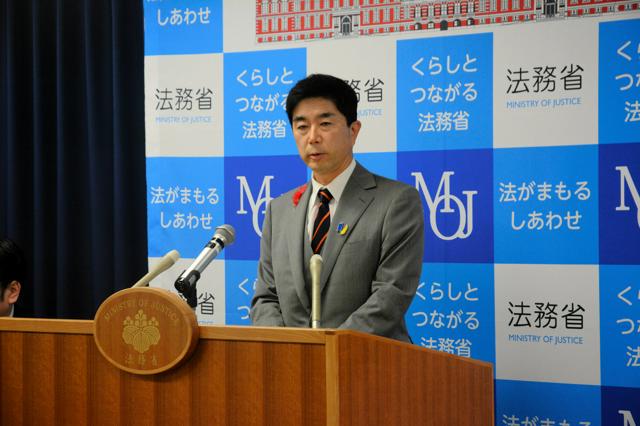 牧原法相「検察は判決受け入れている」、袴田さん再審無罪総長談話に