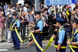 問われる要人警護の真価　安倍晋三氏銃撃後、初総選挙