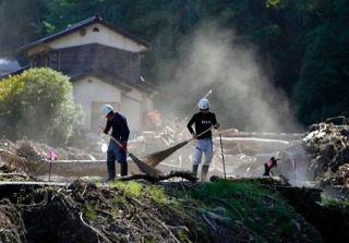 豪雨、能登の土砂災害１１６件　地震崩落箇所で流出も