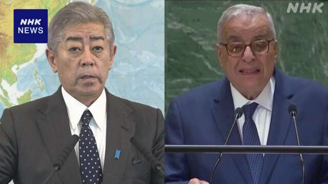 岩屋外相 レバノン外相と電話会談 “即時停戦求める立場説明”