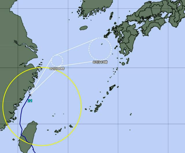 連休前半、広い範囲で大雨のおそれ　2日は能登や九州北部で警戒