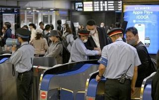 山陽新幹線、１３万人超影響　２日の大雨で一時運転見合わせ