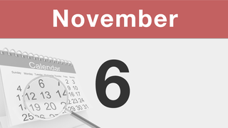 今日は何の日：11月6日