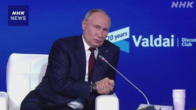 プーチン大統領 北朝鮮との条約 批准する法律に署名