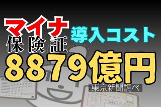 マイナ保険証、導入コストは8879億円　何にそんなに使った？　政府「金額に見合う結果が出ているかは…」