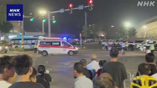 中国 35人死亡の車暴走事件 検察当局 容疑者の逮捕決定を発表